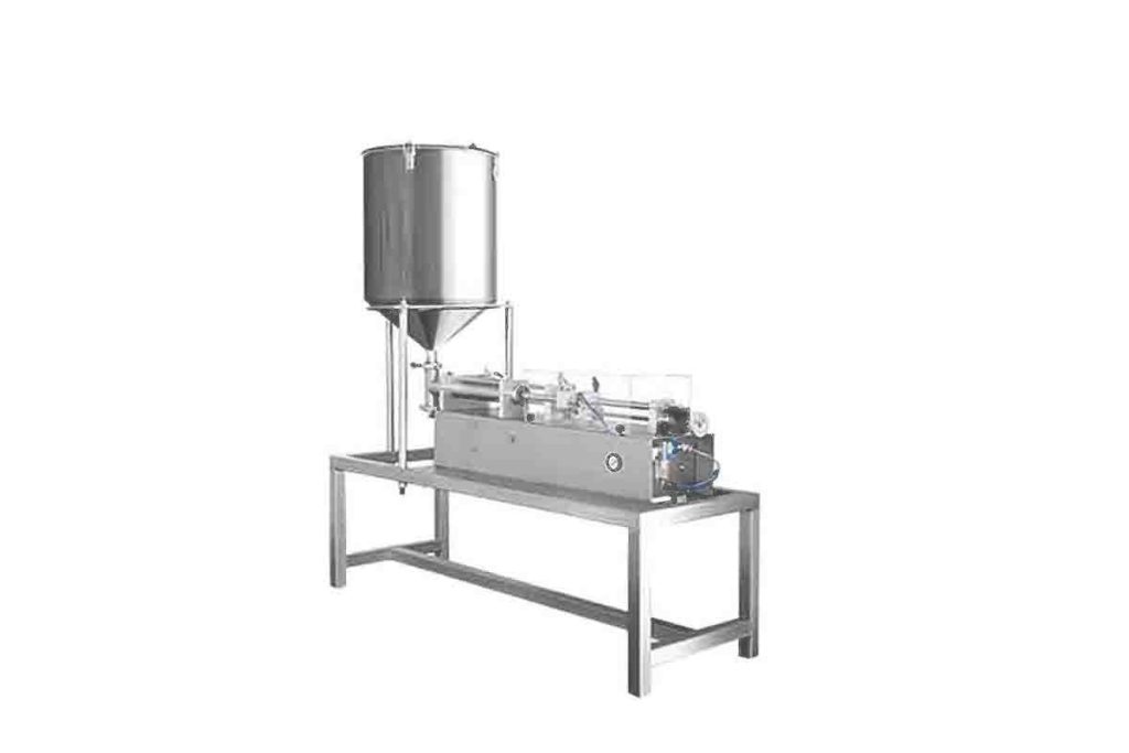 semi automatic sauce filling machine