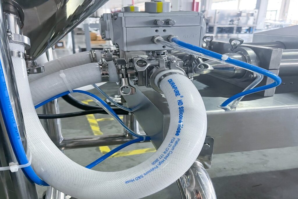 food grade steel wire reinforced silicone hose