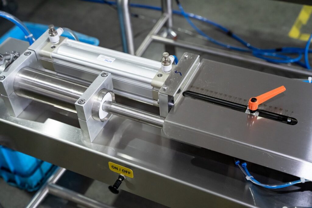 pneumatic piston cylinder system