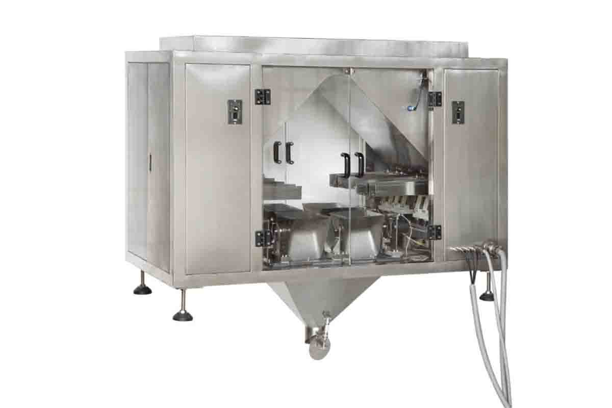 4 heads weigher machine